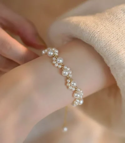 Pearl flower stainless steel bracelet wholesale supplier Yanluo Jewelry